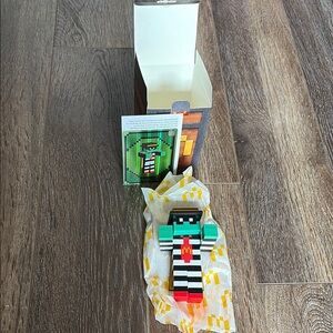 McDonald's Minecraft Collectable - Hamburgler Zombie